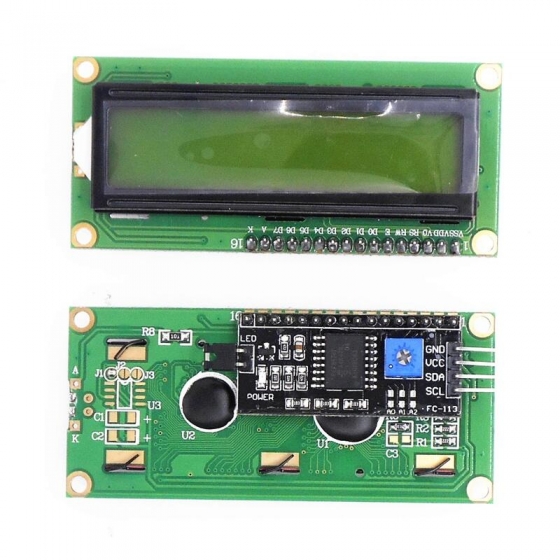 【MTD003】I2C LCD模組