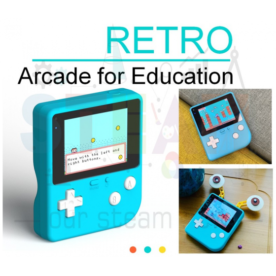 【ELF074】Retro Arcade for Education 教學用復古掌上型遊戲機 Makecode 編程遊戲機 DIY一比一掌上型遊戲機 自己的Gameboy遊戲機 SUP遊戲機 馬卡龍遊戲機 紅白機 懷舊遊戲機