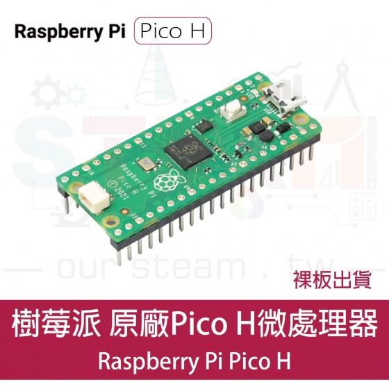 【RPI109】樹莓派 Raspberry Pi Pico H 裸板