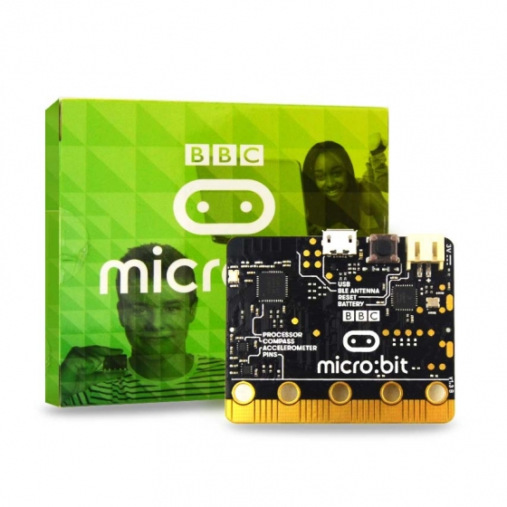 【MCB004】英國BBC micro:bit V1.5版本 微型電腦開發主板 - 原廠紙盒裝