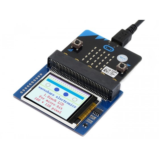 【WVS003】1.8英寸micro:bit彩色螢幕顯示器 (不含主板) 1.8inch colorful display module for micro:bit 160x128