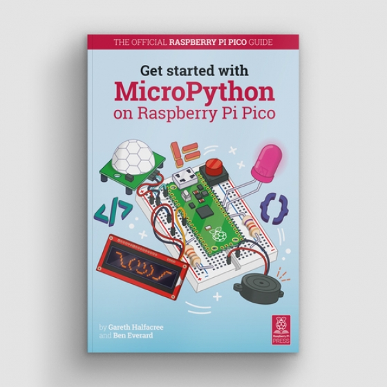 【RPI036】樹莓派官方原文書 Get Started with MicroPython on Raspberry Pi Pico