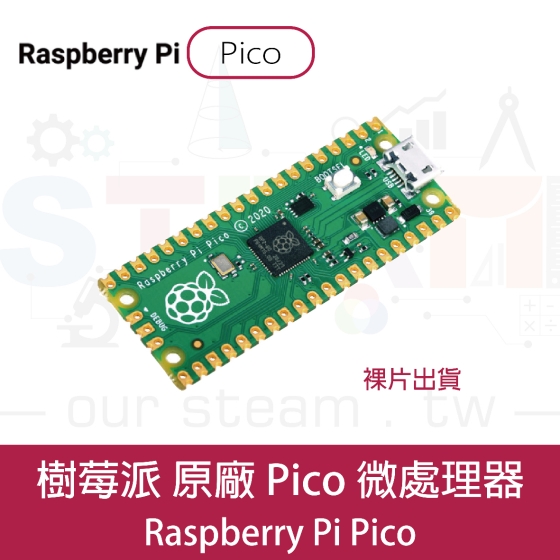 【RPI080】樹莓派 Raspberry Pi Pico 裸板