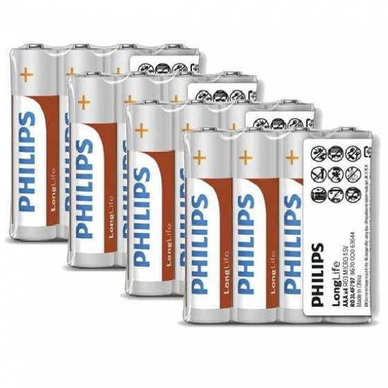 【TBB008】Philips AAA碳鋅電池