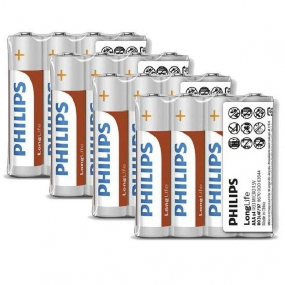 【TBB008】Philips AAA碳鋅電池 (2顆入)