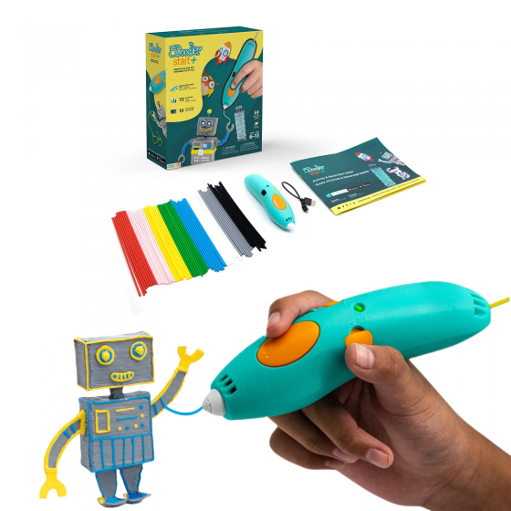 【3DD001】3Doodler Start+ Essentials Pen Set 3D列印筆 - 基本組合 (6~13歲兒童專用) 3D列印筆 3D創意設計 maker DIY體驗