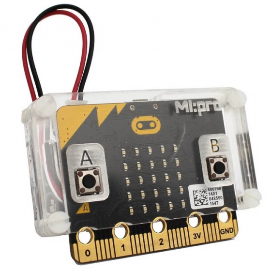 【KTN014】MI:pro protector case for micro bit V1.5 - 透明 (不含micro:bit)