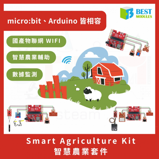 【BMC015】倍創科技 Smart Agriculture Kit 智慧農業套件