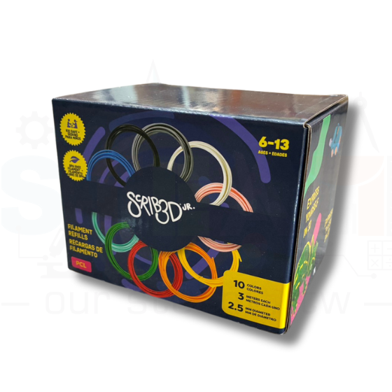 【PIKA02】PIKA 3D Junior 3D 列印筆專用補充顏料組(10色)