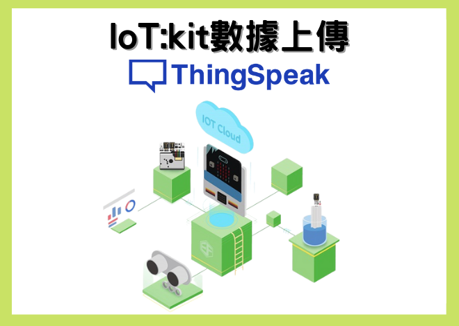 Smart Science IOT:Kit物聯網科學套件_將IoT:kit收集的數據上傳到ThingSpeak IoT平台