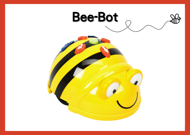 Bee-Bot 小蜜蜂機器人 (可搭配APP使用)