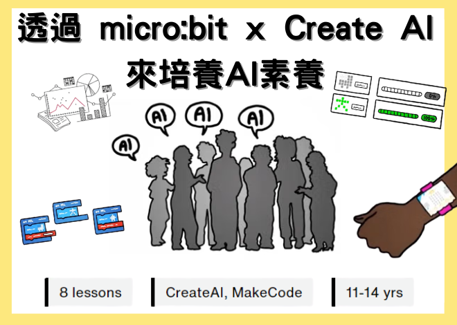 透過 micro:bit x Create AI 來培養AI素養